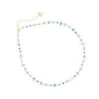 Collana Maman et Sophie Donna in Oro giallo Topazio GCNUVCRAZ